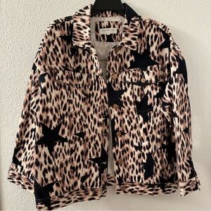 Toast Jeans Leopard Jacket
